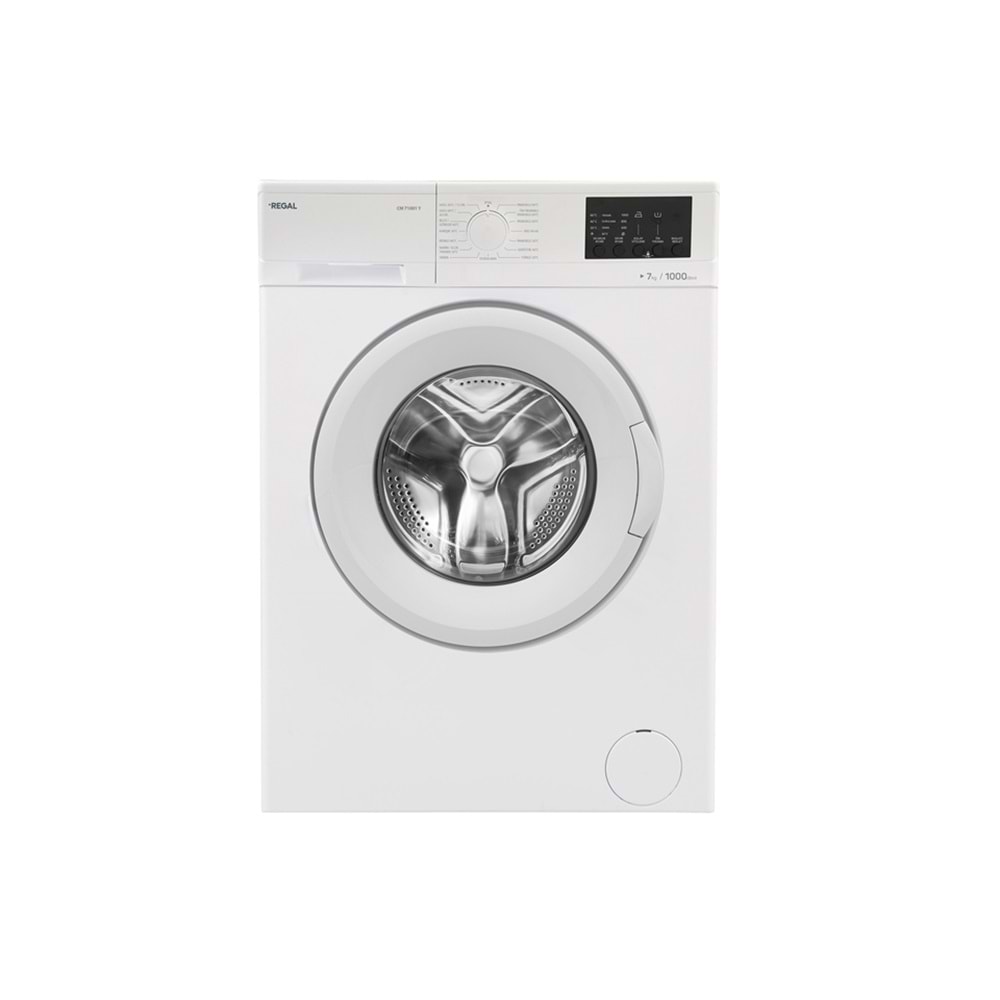 Regal CM 71001 Y 7 kg Çamaşır Makinesi (Beyaz)