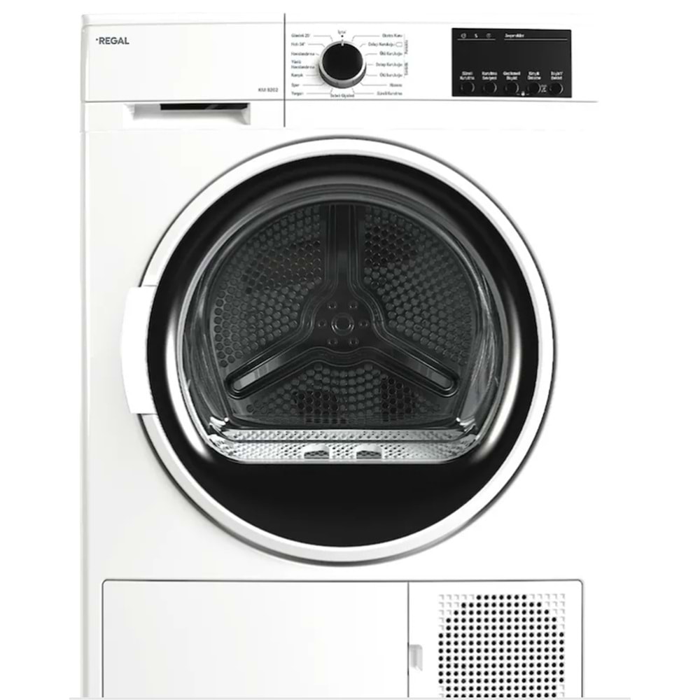 Regal KM 8202 8 kg (Beyaz) Kurutma Makinası