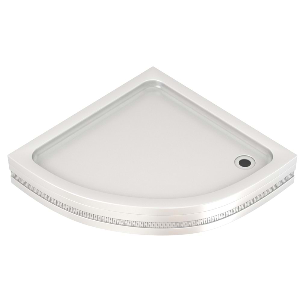 Sanica Orbid 100*100 Oval Duş Teknesi