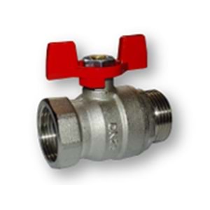 UKK Türkoğlu 1 Dişli Tam Geçişli Kelebek Küresel vana