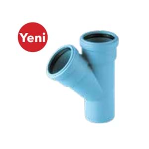 Kalde (Pvc) 125*100 Tek Çatal Sessiz