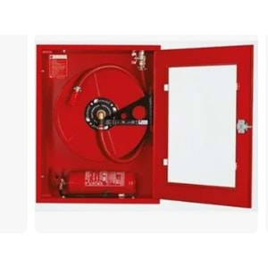 2 25 Mt Dik Tek Kapı S.A Dekoratif Yangın Dolabı