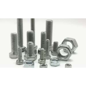 M-16-70 Galvaniz Civata Çelik