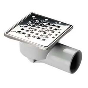 UKK 70 Yandan Çıkışlı 15*15 Krom Süzgeç