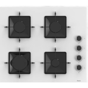 Ferre SS206 60 Cm Beyaz Ankastre Ocak