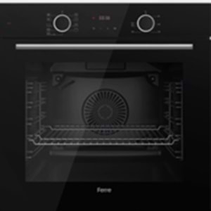 Ferre XE63CS Fryart Siyah Ankastre Fırın(0-9 Fonskiyon)