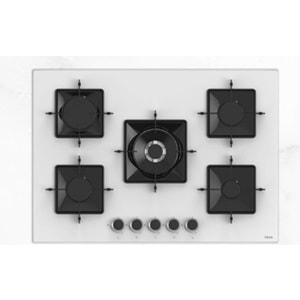 Ferre SS036 75 Cm Wok Beyaz Ankastre Ocak