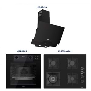 Ferre Artline Siyah Ankastre Set (9 Fonksiyonlu )QEP64CS-SC405-D063-SA