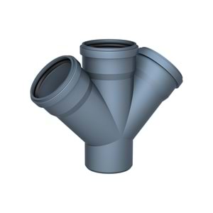 Sanica (Pvc) 100*50 Çift Çatal-Sessiz