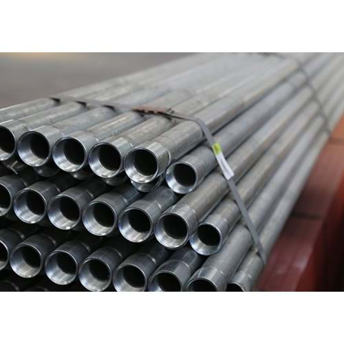 Tosçelik 2 Galvanizli Boru (Dişli Manşonlu )