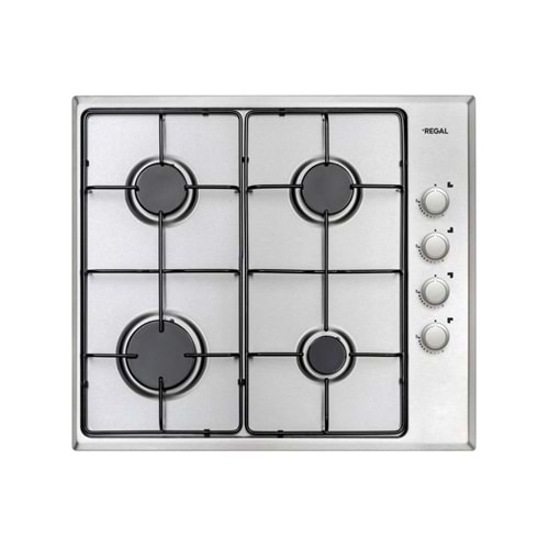 Regal AO 6040 X (İnox) Gri Ankastre Ocak