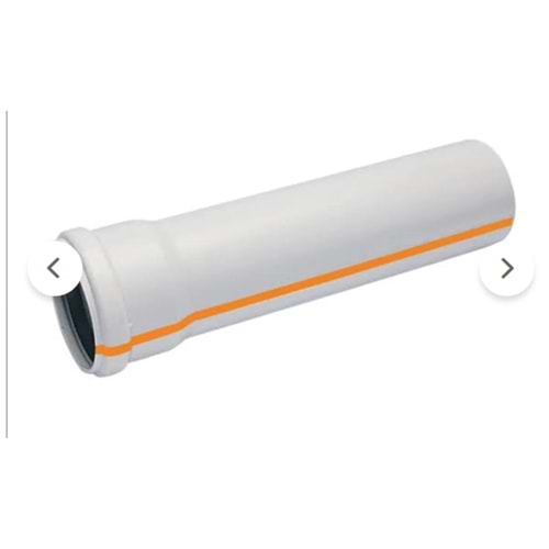 Kalde (Pvc) 100*500 Atık Su Borusu Sessiz
