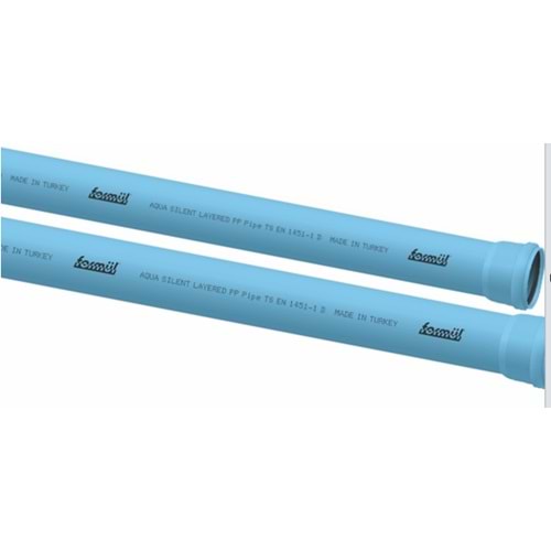 Formül (Pvc) 100*3000 Atık Su Borusu-Sessiz