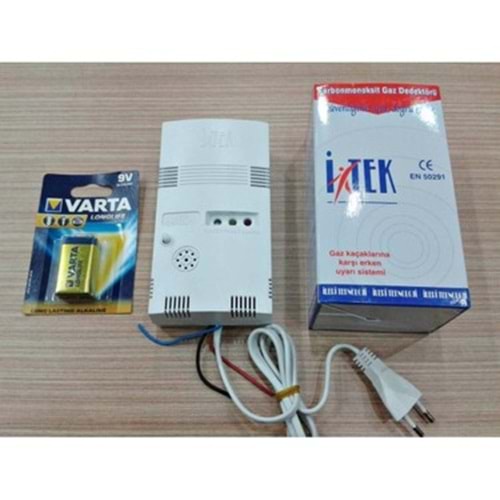İtek Karbonmonoksit Gaz Alarm Cihazı