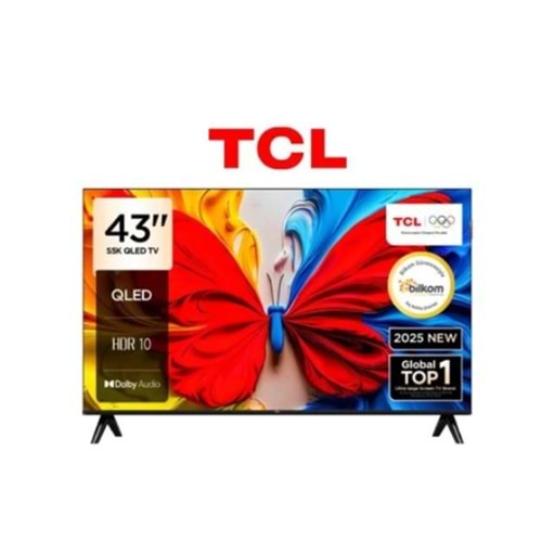 TCL 109 Ekran Uydu Alıcılı Full HD Android Smart QLED TV