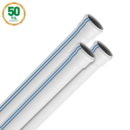 Formül (Pvc) 100*1000 Atık Su Borusu